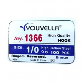 YOUVELLA NEEDLE 1366 NO:1/0 WITH HOLE (00034654)